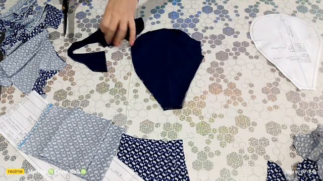 ✂️🪡🧵Увеличила выкройку и сшила шорты🧵🪡✂️