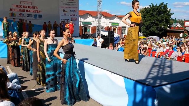 Льняная Палитра - 2014 - Плёс - Мода - 2014.07.12 смотреть онлайн