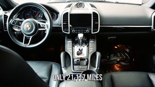 2018 Porsche Cayenne Platinum Edition AWD