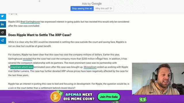 💥 BOOOOOM !! BREAKING SEC RIPPLE TO SETTLE!?!? XRP $5.85 INCOMING!!? XRP XLM NEWS!!!!!!!!!! 💥 смотреть онлайн