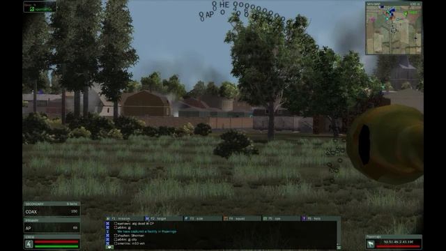 Battleground Europe, tank gameplay смотреть онлайн