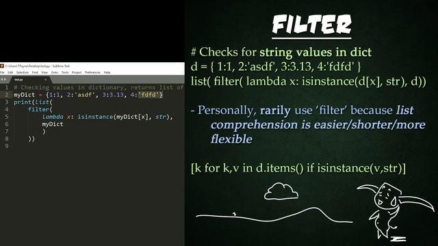 Python | Filter in 1 Minute смотреть онлайн