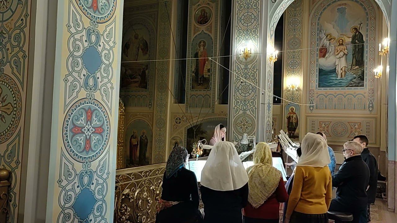 Сугубая ектения «Софрониевская» (в обработке М.Азовских). Регент Екатерина Артюхова. смотреть онлайн