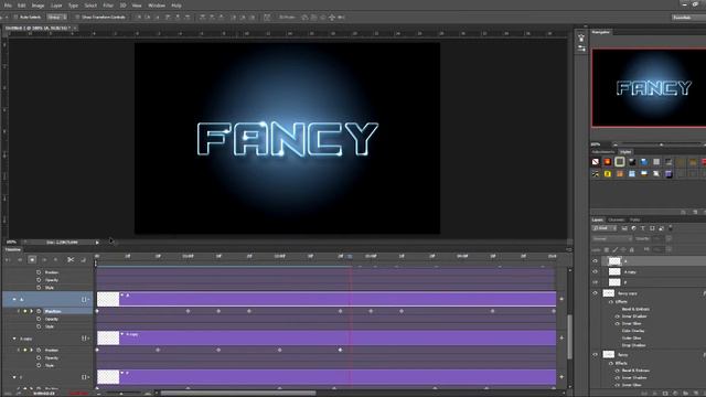 [SpeedArt #2] Neon animation text in Photoshop CS6 смотреть онлайн
