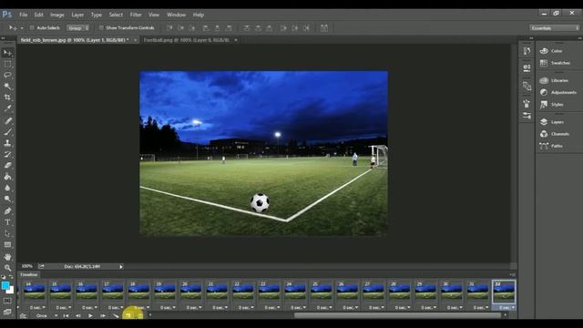 How To make an Animated GIF in Photoshop CS5 CS6 CC смотреть онлайн