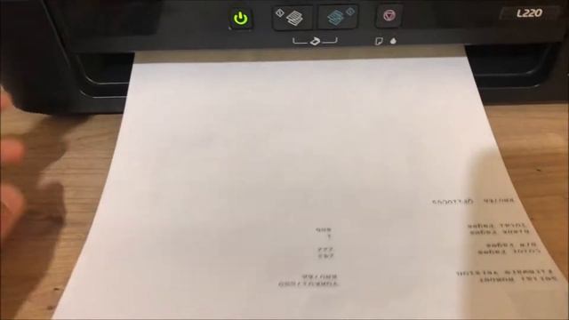 How to clean the Epson printhead? L200, L210, L220, L355, L365, L382, L386. Print an Epson test pag смотреть онлайн