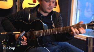 Ibanez AEG50-BK -  Semi Acoustic Western Guitar (SOUND DEMO) - Pickup vs Mic