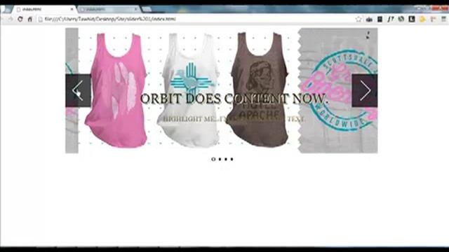 Slider Demo смотреть онлайн