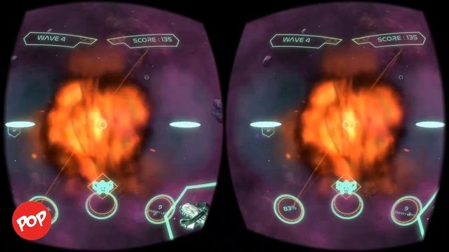 Spaze Zero VR- Best spacecraft battle simulation game for Google Cardboard. смотреть онлайн