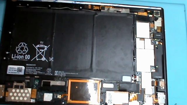 Замена разъёма зарядки SONY Tablet Z sgp321 / SONY Tablet Z sgp321 charging connector replacement смотреть онлайн