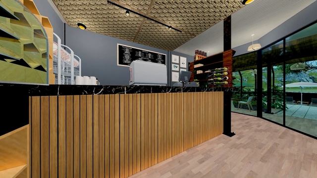 Mini Café Design/ Design Ideas смотреть онлайн