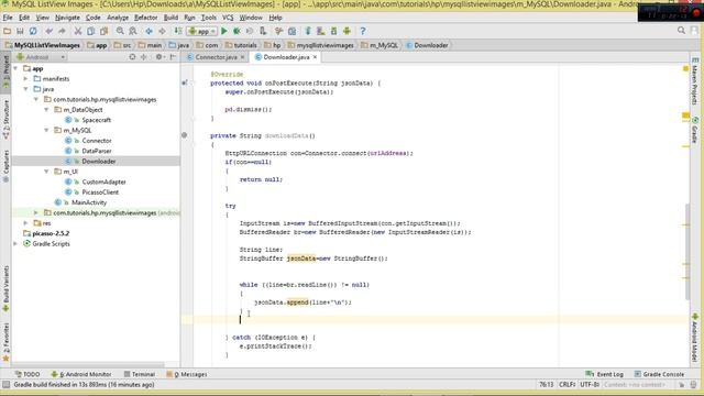 Android MySQL Database EP.12 : ListView - Select Images and Text смотреть онлайн