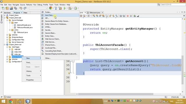 View Data JSP [Database-EJB-Web Client] смотреть онлайн