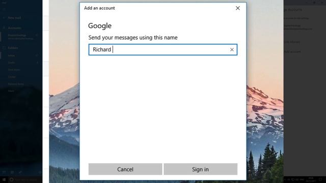Link Gmail and Outlook in Window 10 Mail Application смотреть онлайн