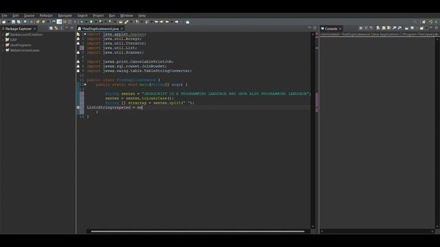 Java program to find the duplicate words in a string | Duplicate words java@CodeWithHarry смотреть онлайн