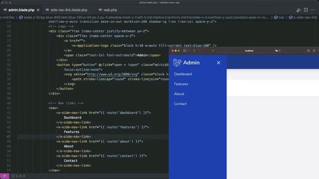 Building a Sidebar Menu in Laravel - Episode 2 смотреть онлайн