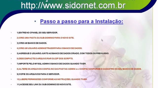 VIDEO AULA DE INSTALAÇÃO DE SCRIPT EM PHP - PARTE 1 смотреть онлайн
