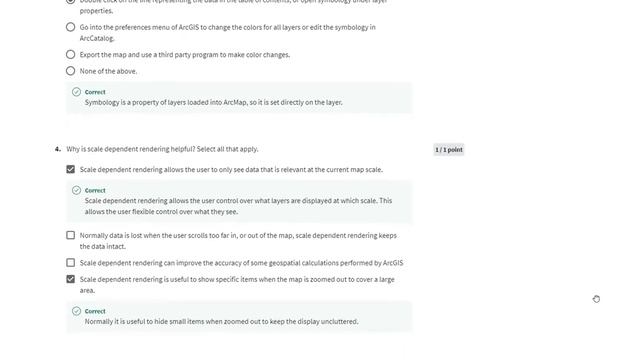 Coursera |Fundamental of GIS | 3 quiz answers смотреть онлайн
