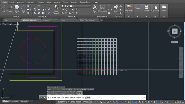 Standard Object Selection Methods In AutoCAD In Hindi смотреть онлайн