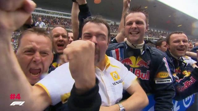 Red Bull Racing's Best Moments in F1 смотреть онлайн