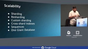 Vitess and a Kubernetes Operator - Sugu Sougoumarane, YouTube (Intermediate Skill Level)