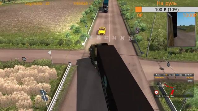 Euro Truck Simulator 2 стрим /Ets 2/ онлайн