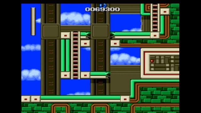Sega Mega Drive 2 (Smd) 16-bit MegaMan (RockMan) 1 part stage Cutman