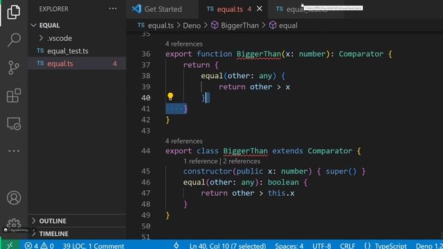 Deep Equal and rule based equality in TypeScript смотреть онлайн