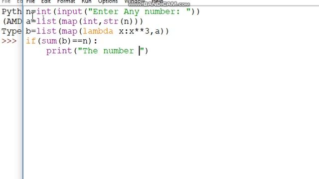 find the number is armstrong in python(in-Hindi) смотреть онлайн