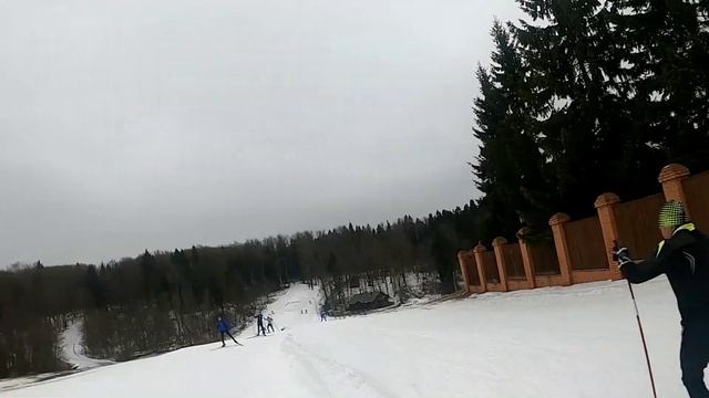 Тренировка на лыжах в крещение 2020 смотреть онлайн