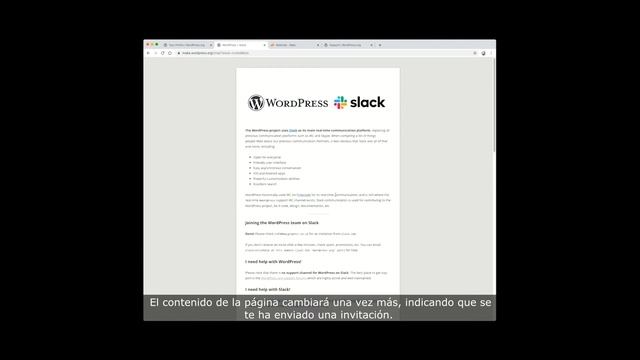 Spanish (Latin American): Set up a WordPress.org and Slack account for the Make WordPress channel смотреть онлайн