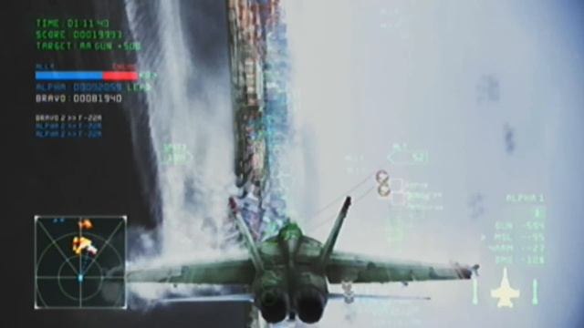 Ace Combat Infinity - Mecha Godzilla Encounter (Tokyo Martial Law) смотреть онлайн