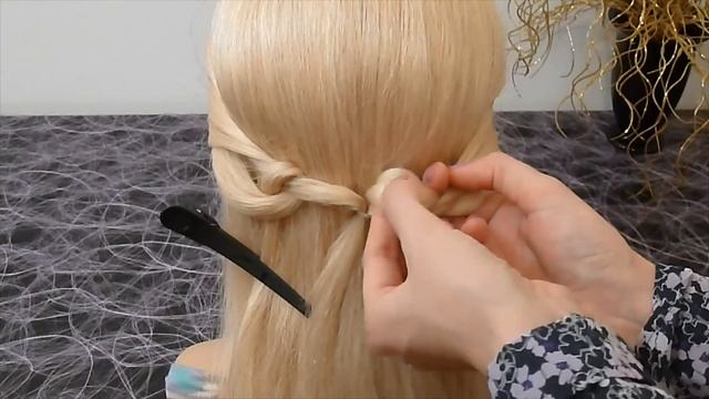 Быстрые причёски на каждый день. Причёска своими руками для средних , длинных волос смотреть онлайн