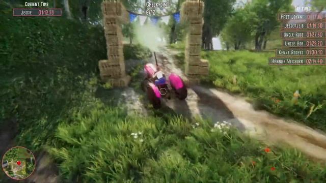 Racing a tractor and revamping a venue in Wedding Designer Prologue смотреть онлайн