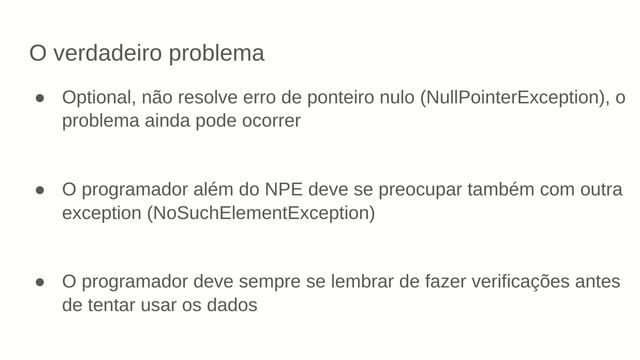 Optional Java 8 tome cuidado смотреть онлайн