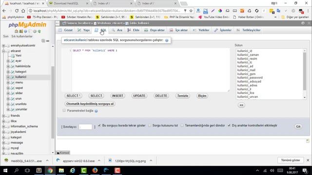 MySQL Dersleri - PhpMyAdmin Nedir Genel İnceleme смотреть онлайн