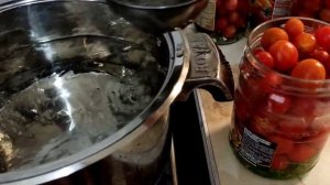 ?Маринованные помидоры черри на зиму.?