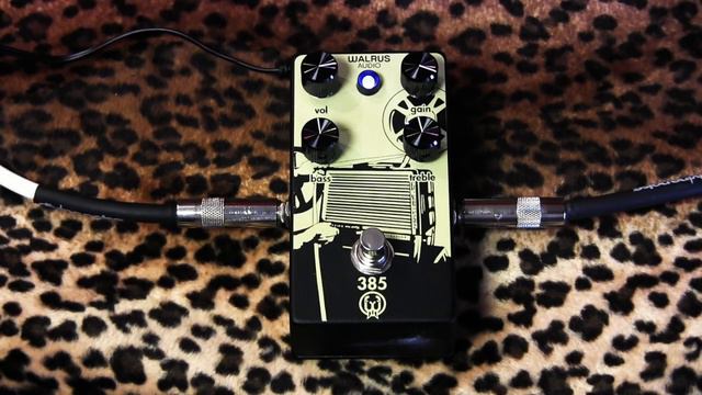 Walrus Audio 385 Dynamic Overdrive pedal demo with Suhr Tele смотреть онлайн