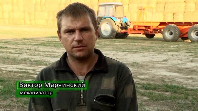 Телега для сбора тюков