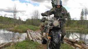 Поход в заброшенные деревни по бывшей УЖД 1часть #284