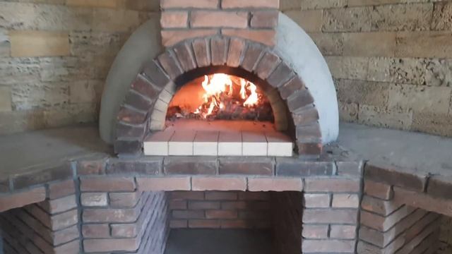 Помпейская печь для пиццы. Сушим печь. смотреть онлайн