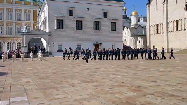 Moscow Kremlin The ceremonial changing of the guard 2016 смотреть онлайн