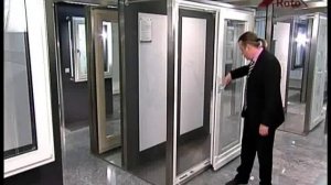 Окно с системой наклонно-сдвижной фурнитуры ROTO Patio