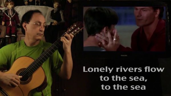 A.North, H.Zaret Unchained Melody on guitar