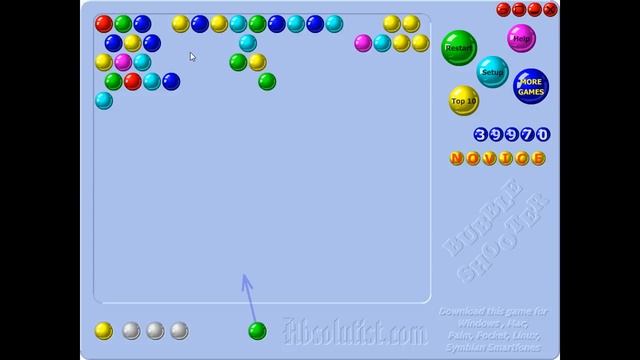 Bubble Shooter Full Walkthrough Gameplay