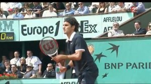 Roland Garros finale 2008 Nadal vs Federer
