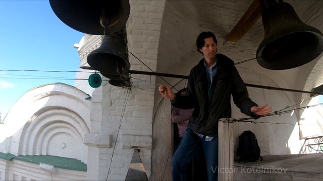 Колокольный звон в Михайло-Архангельском соборе Нижегородского кремля и немного истории смотреть онлайн