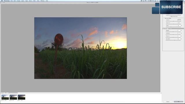 16bit tiff HDR tutorial : Lightroom & Photoshop смотреть онлайн