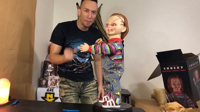 2 Ft Bump ‘N Go Roaming Chucky Doll Animatronics Bride of Chucky смотреть онлайн
