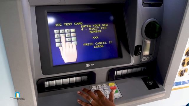 How to change your pin on your card via the ATM смотреть онлайн